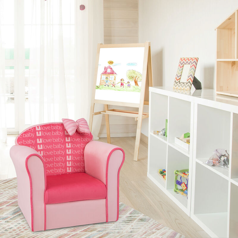 Original Kids Sofa with Armrest and Thick Cushion