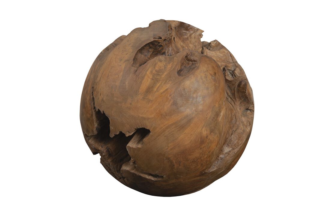 Teak Large Wood Ball