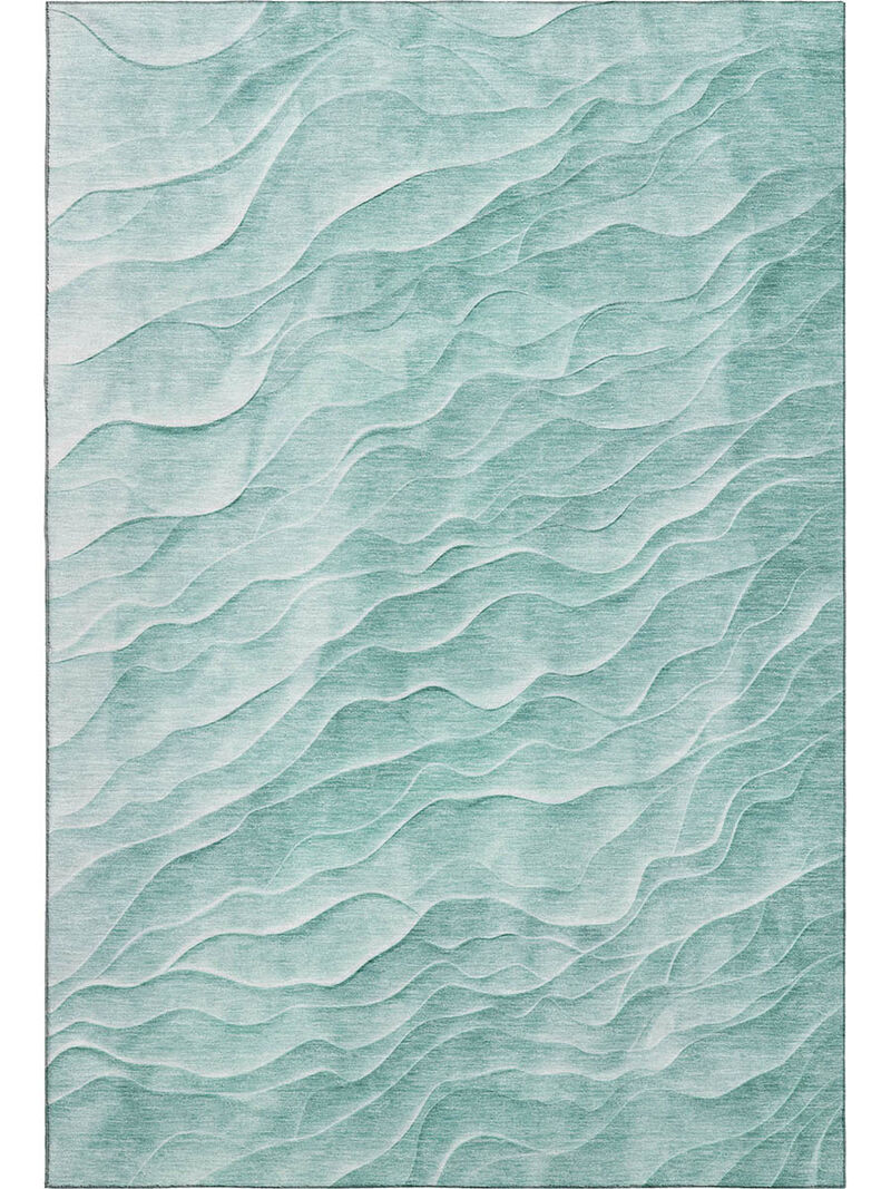 Pacifica PA1 Aqua 8' x 10' Rug