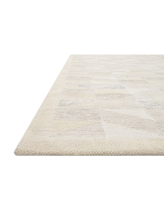 Evelina EVE01 Natural 18" x 18" Sample Rug