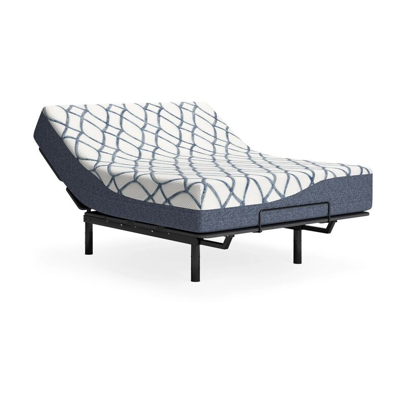 Himy Twin Mattress, High Density Memory Foam, 12 Inch Cool Comfort - Benzara