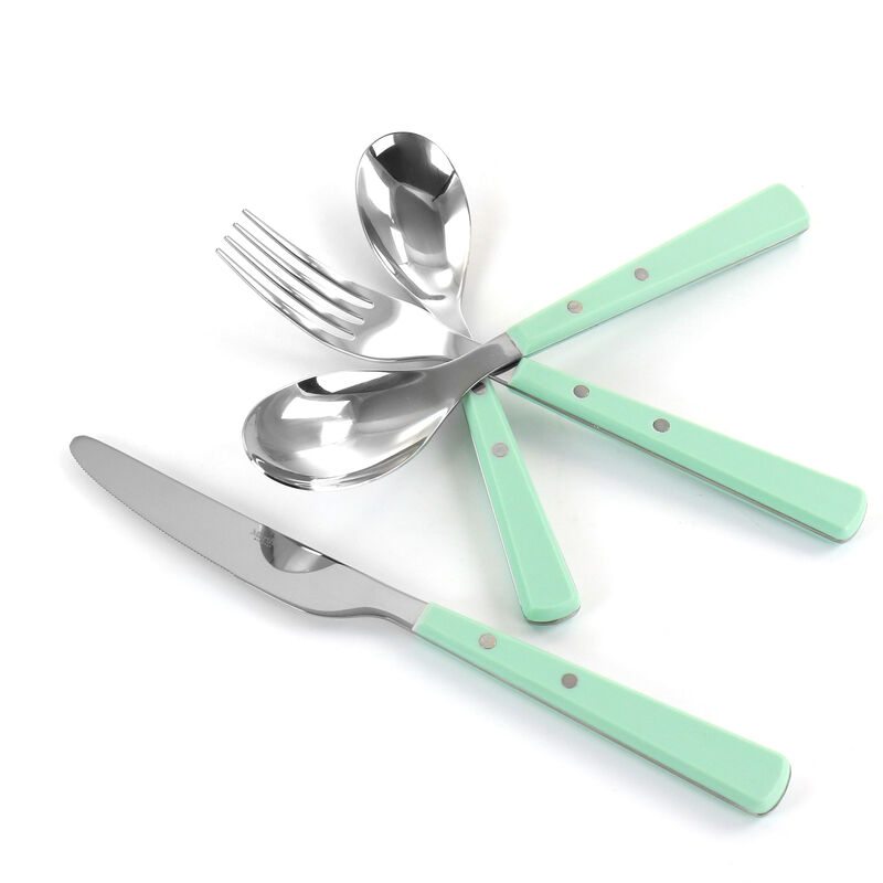 Martha Stewart Garden Cottage Stainless Steel 16 Piece Flatware Set