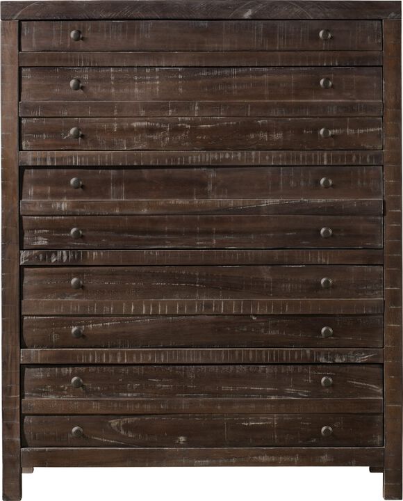 Townsend Five Drawer Solid Wood Chest
