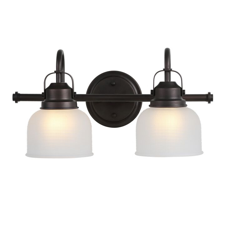 Virginia Metal/Glass LED Vanity Light