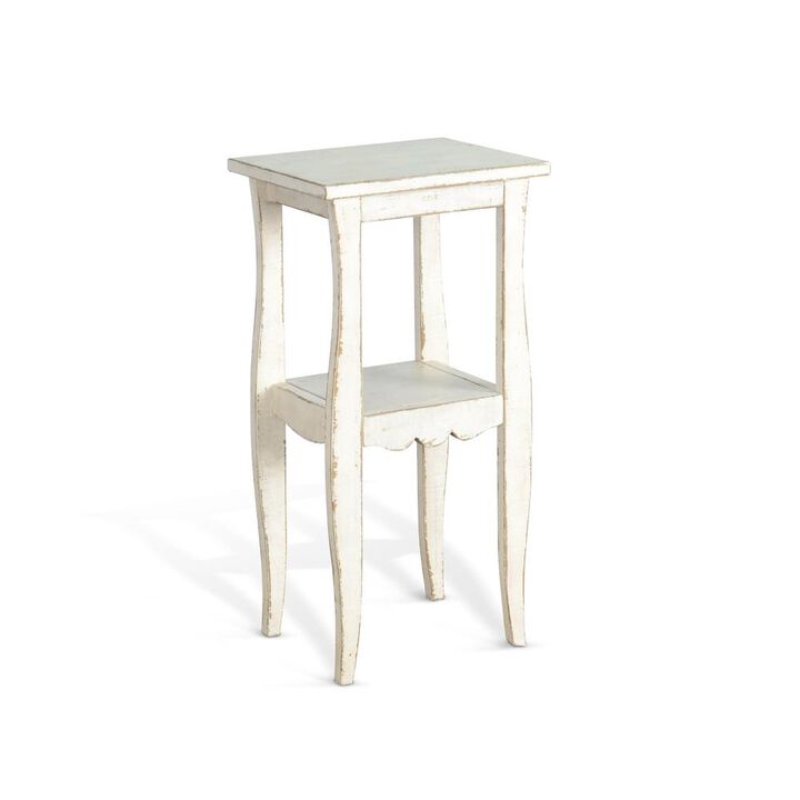 Sunny Designs White Sand End Table