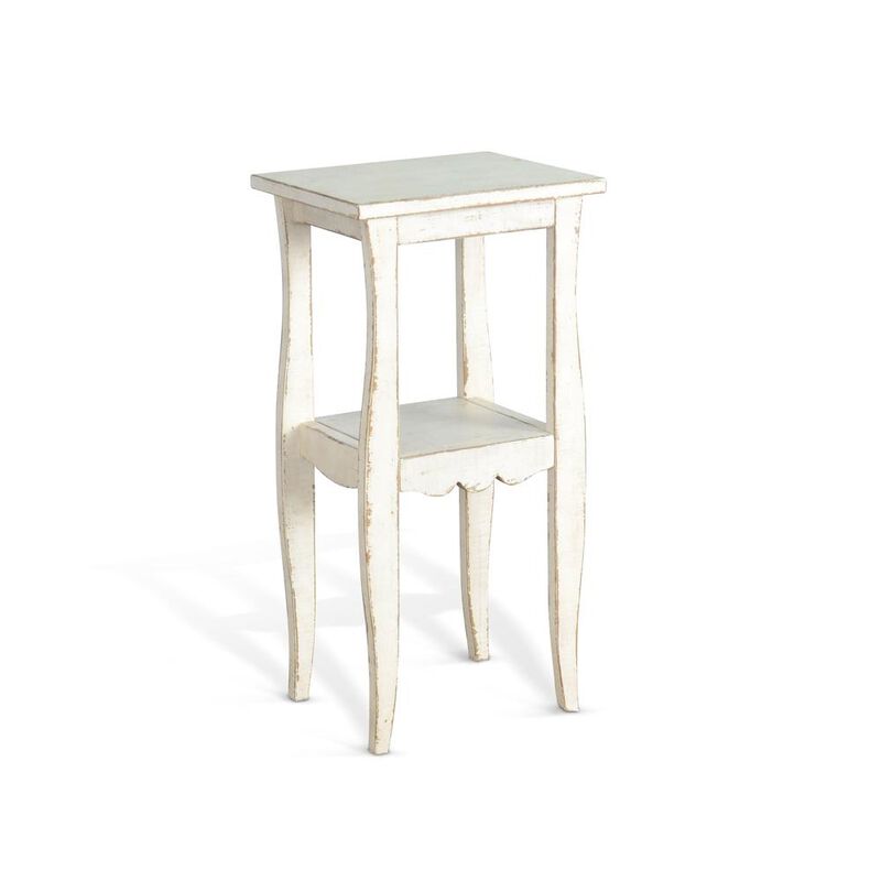 Sunny Designs White Sand End Table