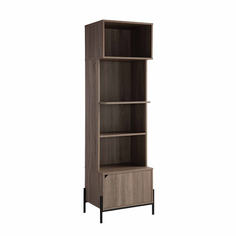 Baker'S Cabinet Dark Taupe