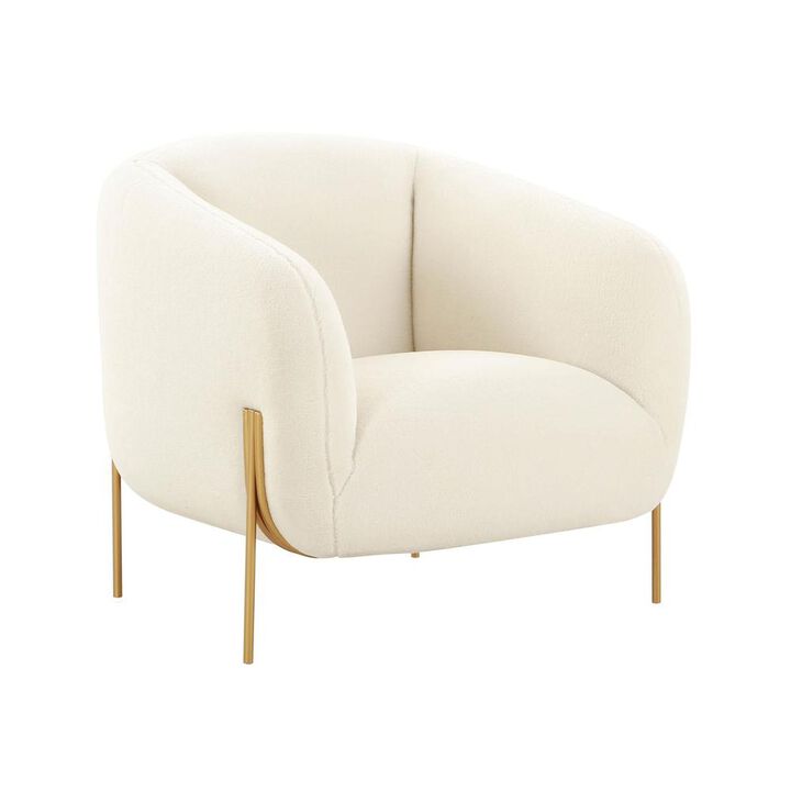 Belen Kox Cozy Shearling Accent Chair, Belen Kox
