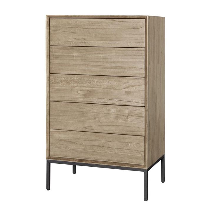 New Pacific Direct Hathaway Chest 5 Drawers