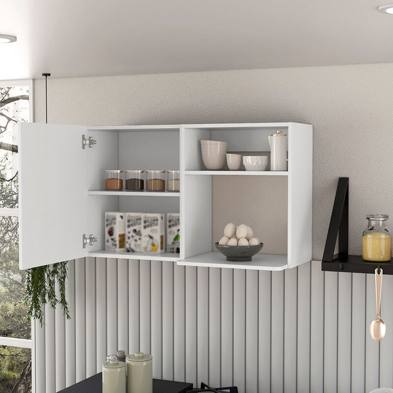 Wall Cabinet Burwood Kitchen, Kitchen, White