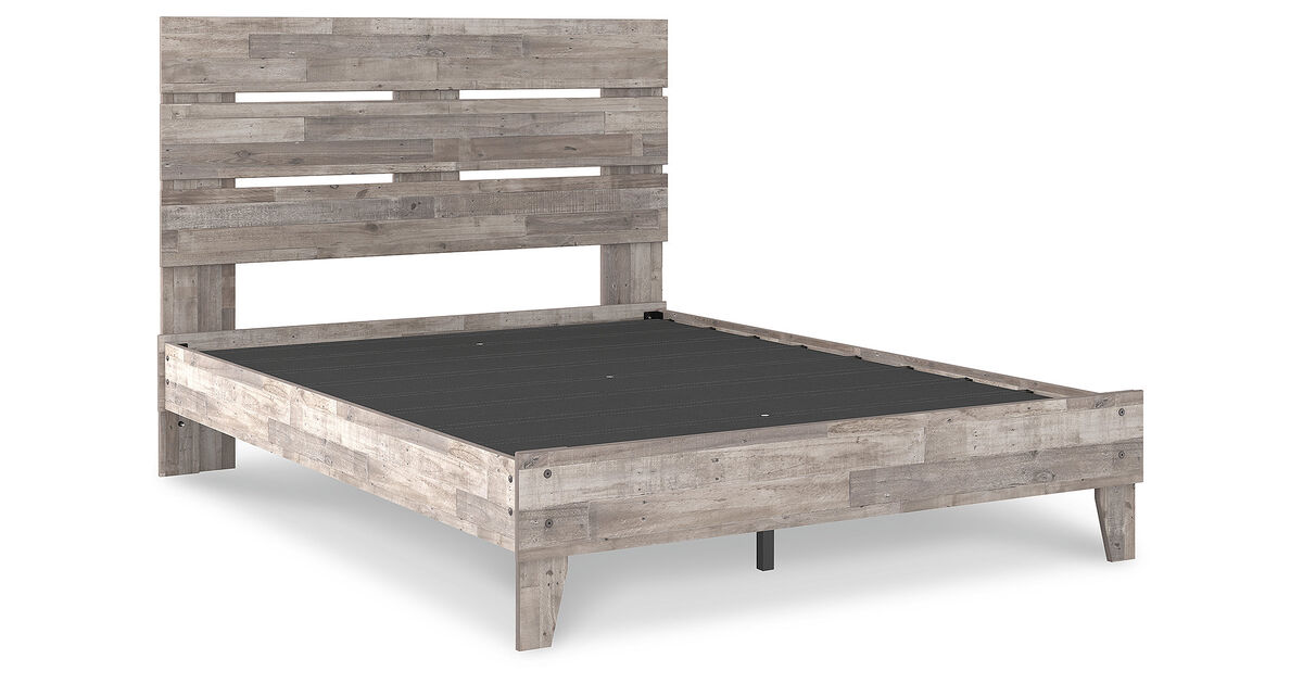 Queen Panel Platform Bed
