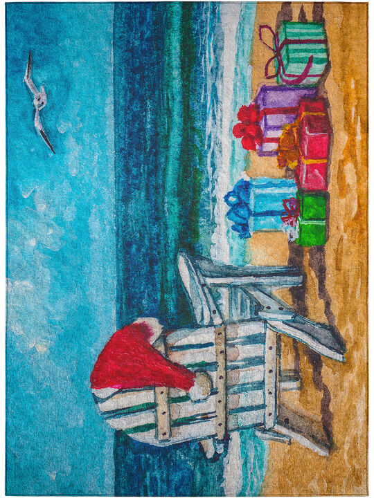 Wonderland WN9 Ocean 3' x 5' Rug