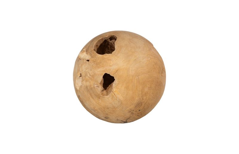 Teak Wood Medium Ball