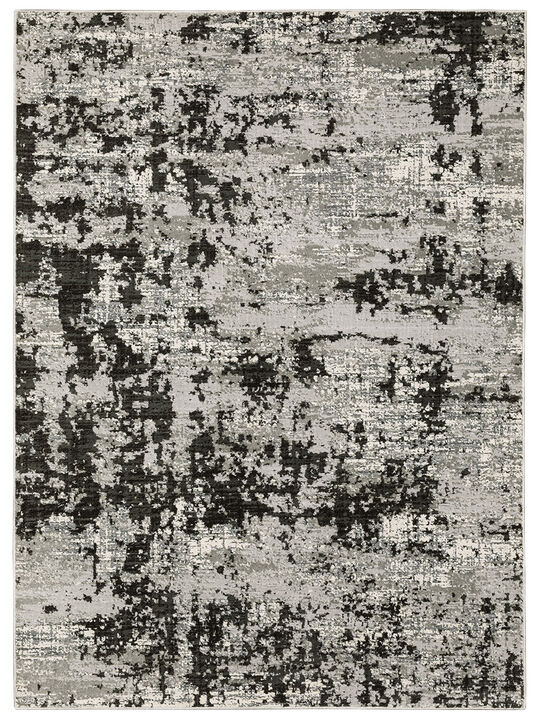 Caravan 3'3" x 5' Grey Rug