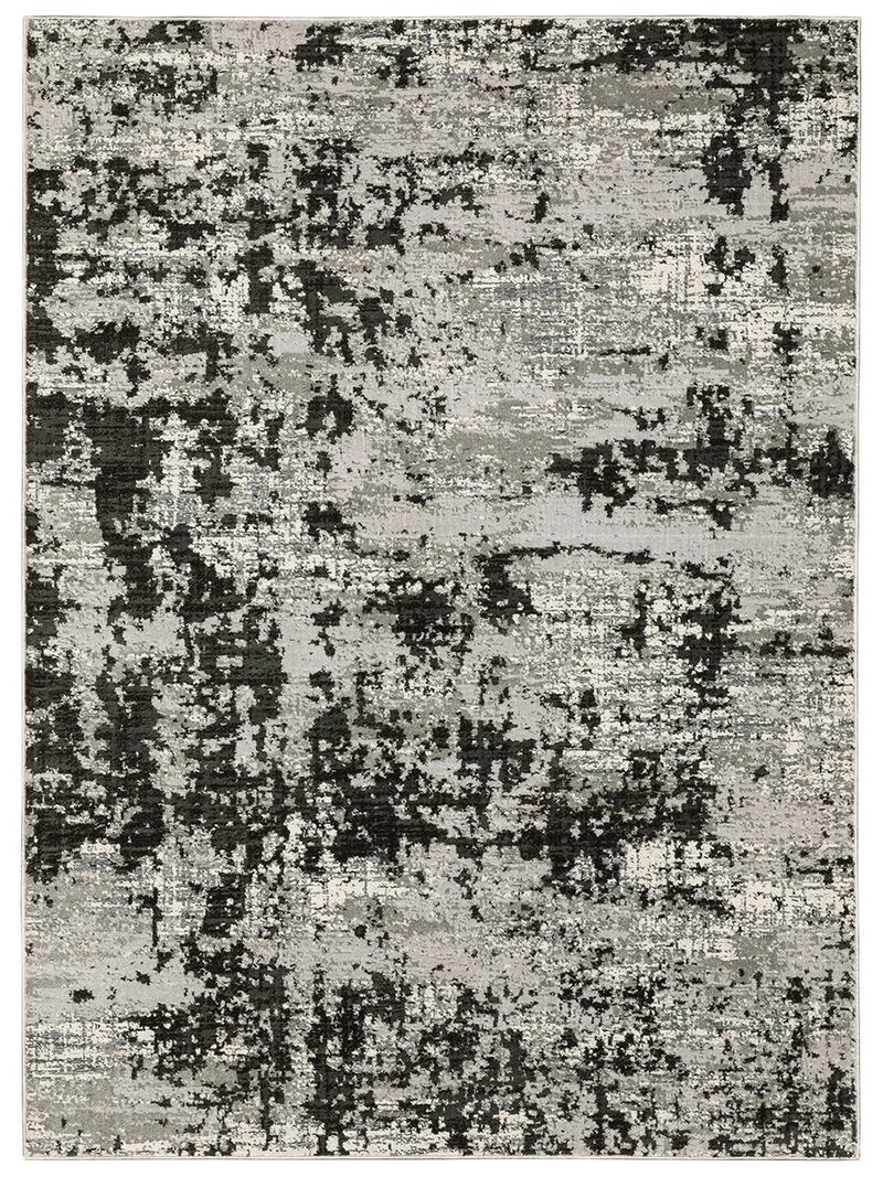 Caravan 3'3" x 5' Grey Rug