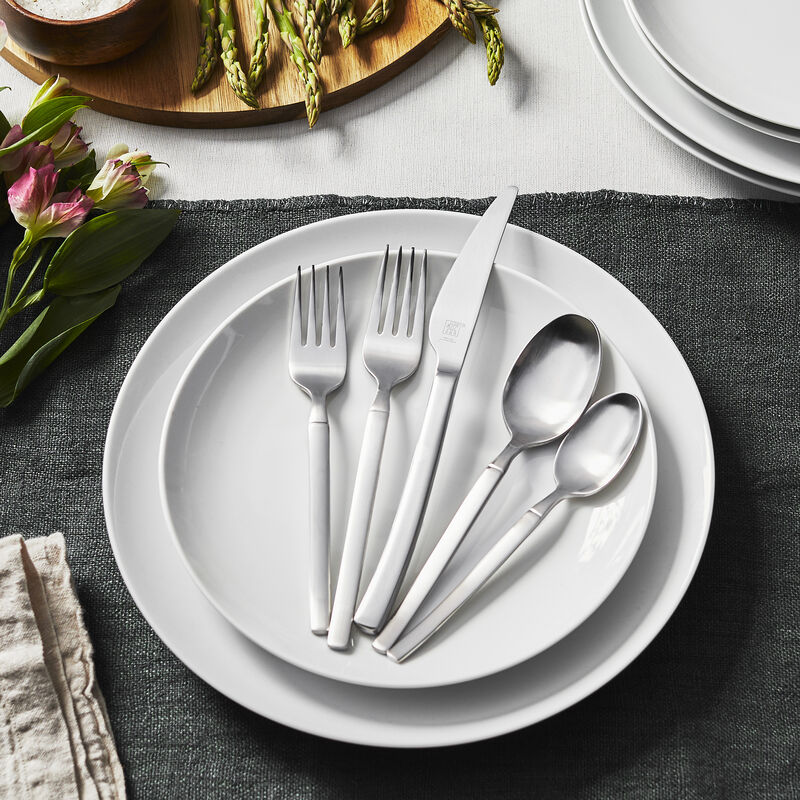 ZWILLING Opus Satin 45-Piece Flatware Set