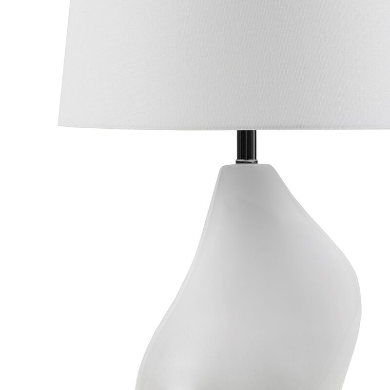 Gracie Mills Herrera Modern Asymmetrical Ceramic Table Lamp