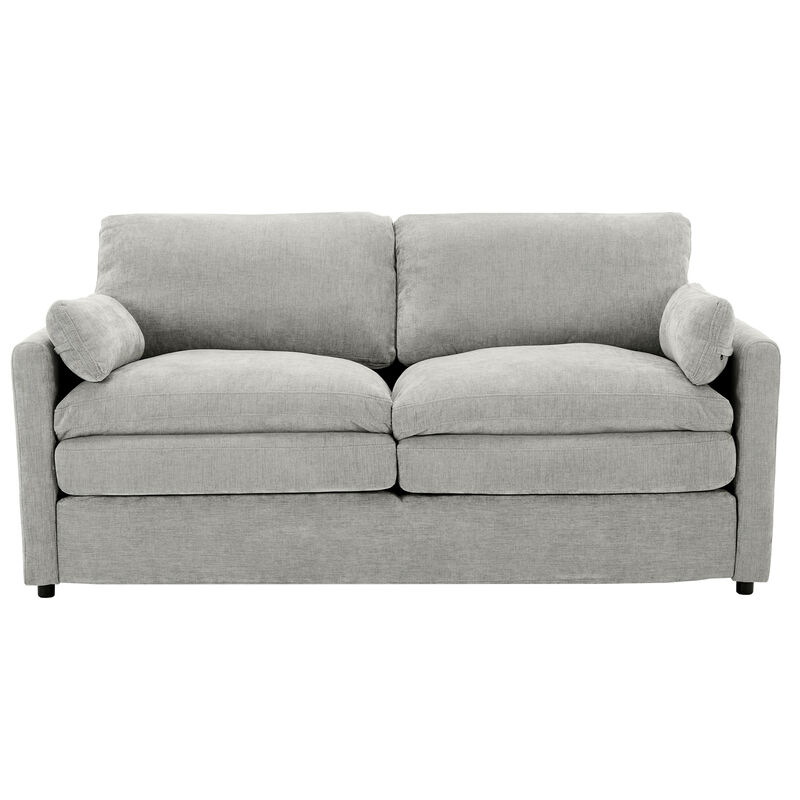 Merax Upholstered Loveseat Sofa for Living Room