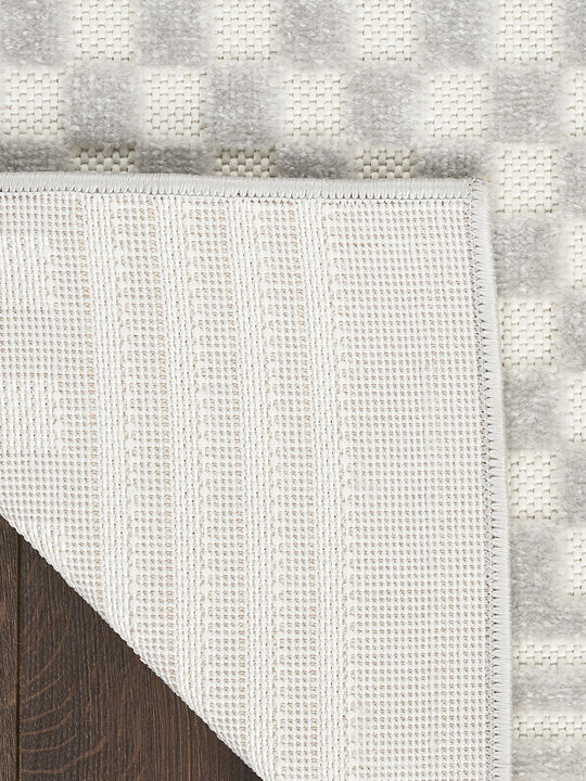 Care Free CAF02 Light Gray 7'10" x 9'10" Rug