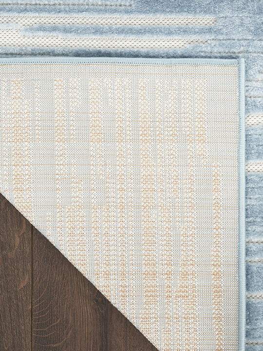 Care Free CAF04 Blue 7'10" x 9'10" Rug