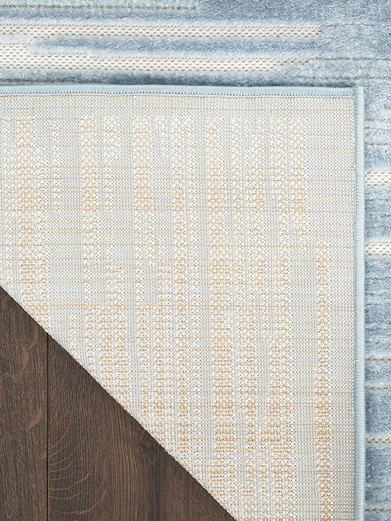 Care Free CAF04 Blue 7'10" x 9'10" Rug