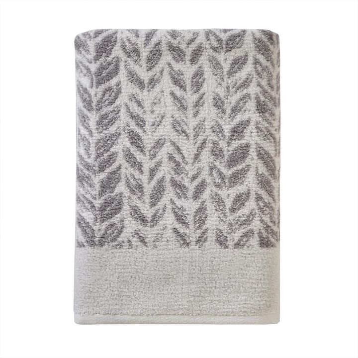 SKL Home Distressed Leaves Bath Towel - 28x54"
