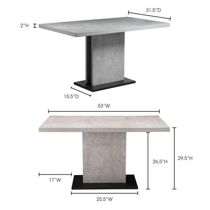 Moe's Home Collection Hanlon Dining Table