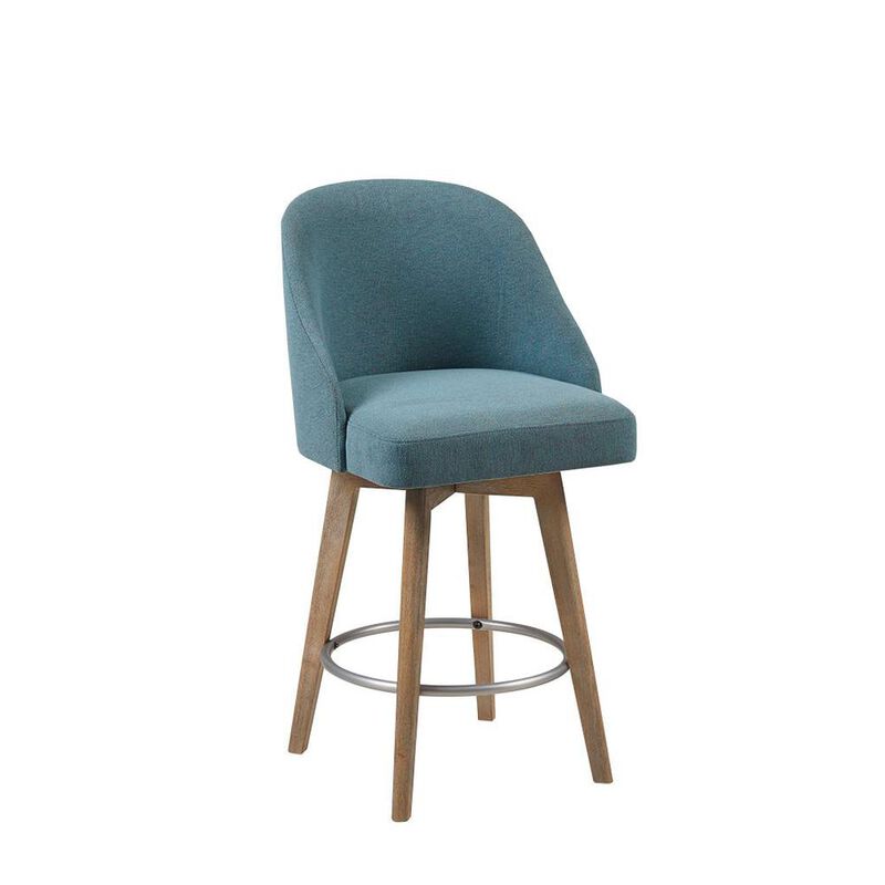 Belen Kox Swivel Counter Stool, Blue, Belen Kox
