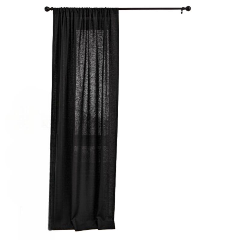 Solino Home 100% Pure Linen Curtain | Linen for Thanksgiving, Christmas