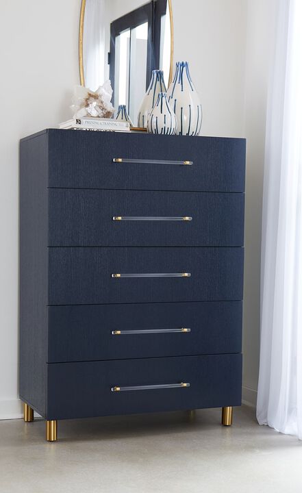 Argento Five Drawer Chest