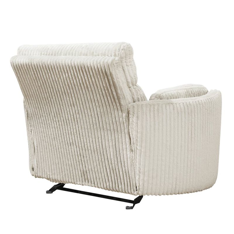 Parker Living Mega Ivory Extra Wide Power Glider Recliner