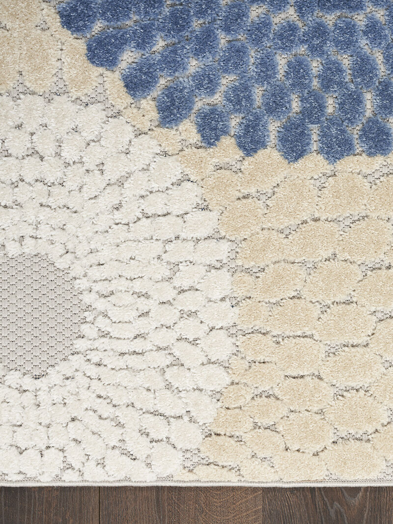 Aloha ALH29 Blue/Gray 6' x 9' Rug