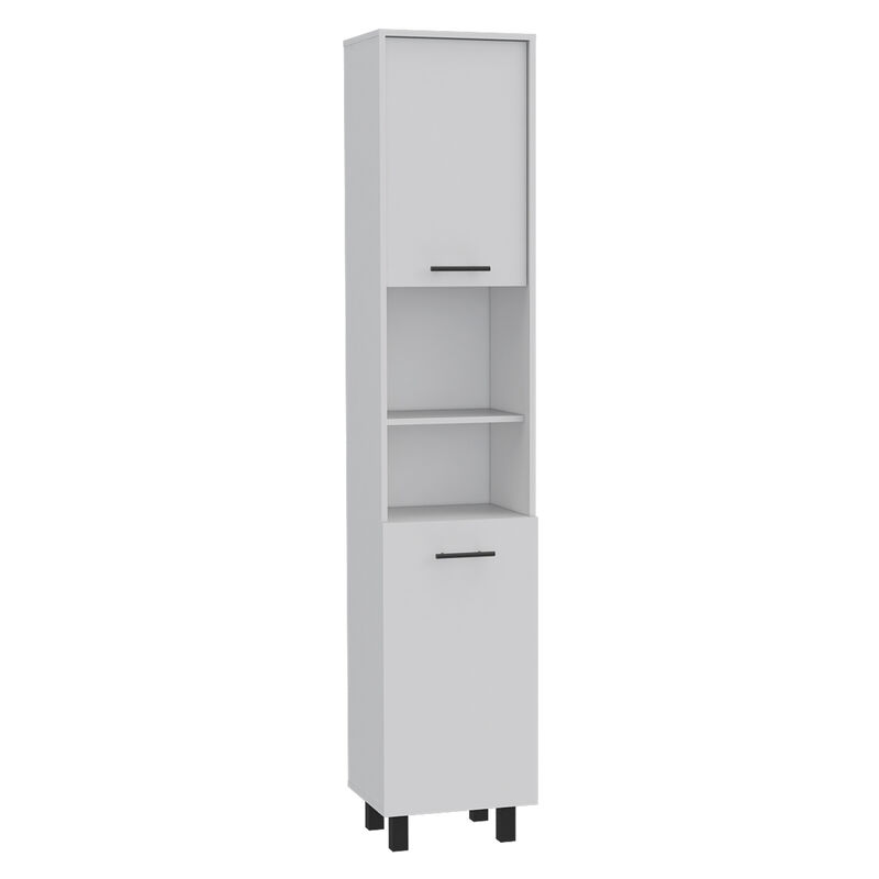 DEPOT E-SHOP Ikaria Kitchen Pantry, Two Shelves, Three Interior, Shelves
