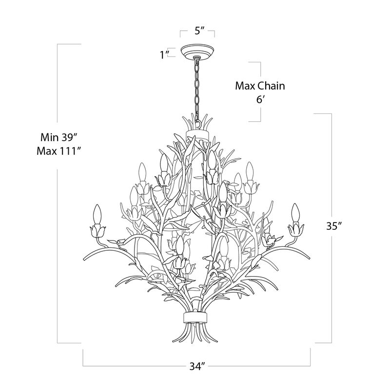 Trillium Chandelier
