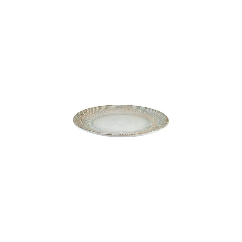 Patera dia.8.25" Round Decorated Porcelain Plate (Set of 4)