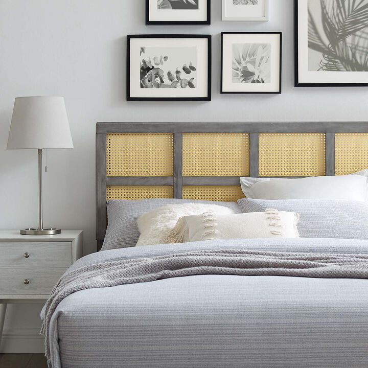 Modway - Luana Cane Queen Headboard