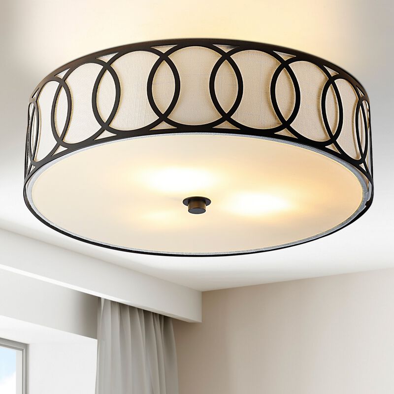 Aria Metal LED Flush Mount