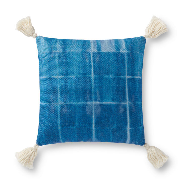 P0922 Blue 18"x18" Pillow