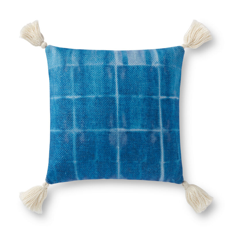 P0922 Blue 18"x18" Pillow