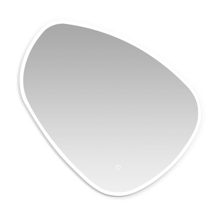 Altair Rasso Novelty 32 Frameless Modern Bathroom/Vanity LED Lighted Wall Mirror
