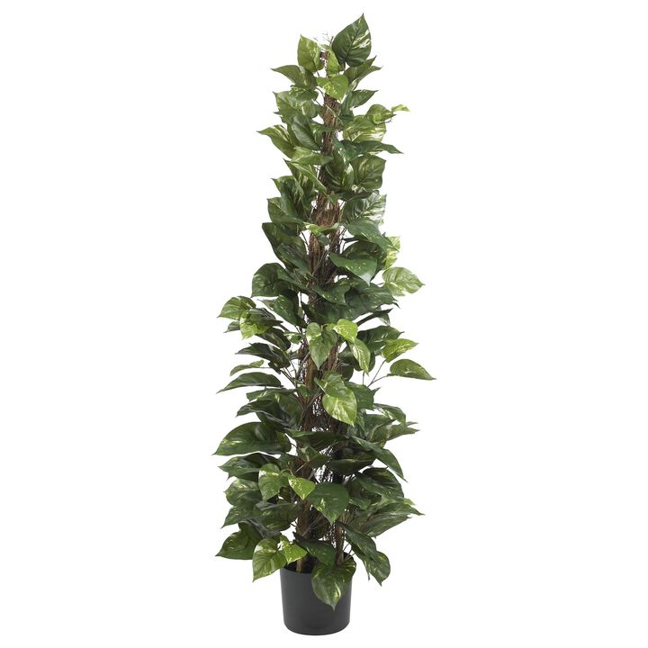 Hivvago 63" Pothos Climbing Silk Plant