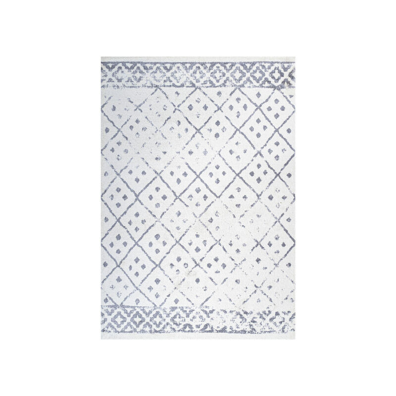 Juba Moroccan Geometric Diamond Area Rug