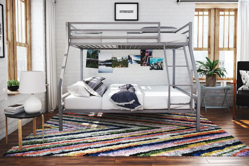 Novogratz Maxwell Metal Bunk Bed