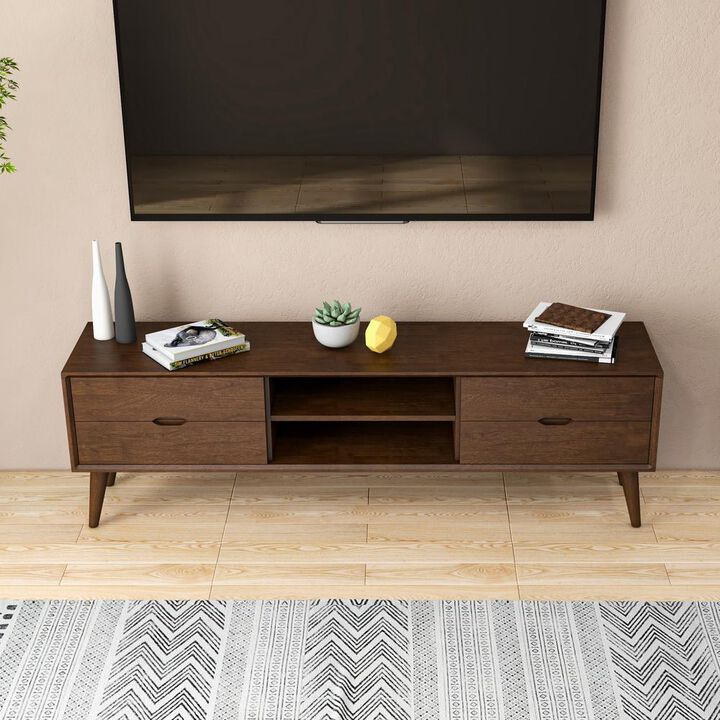 Ashcroft Furniture Co Adrian TV Stand (Walnut)