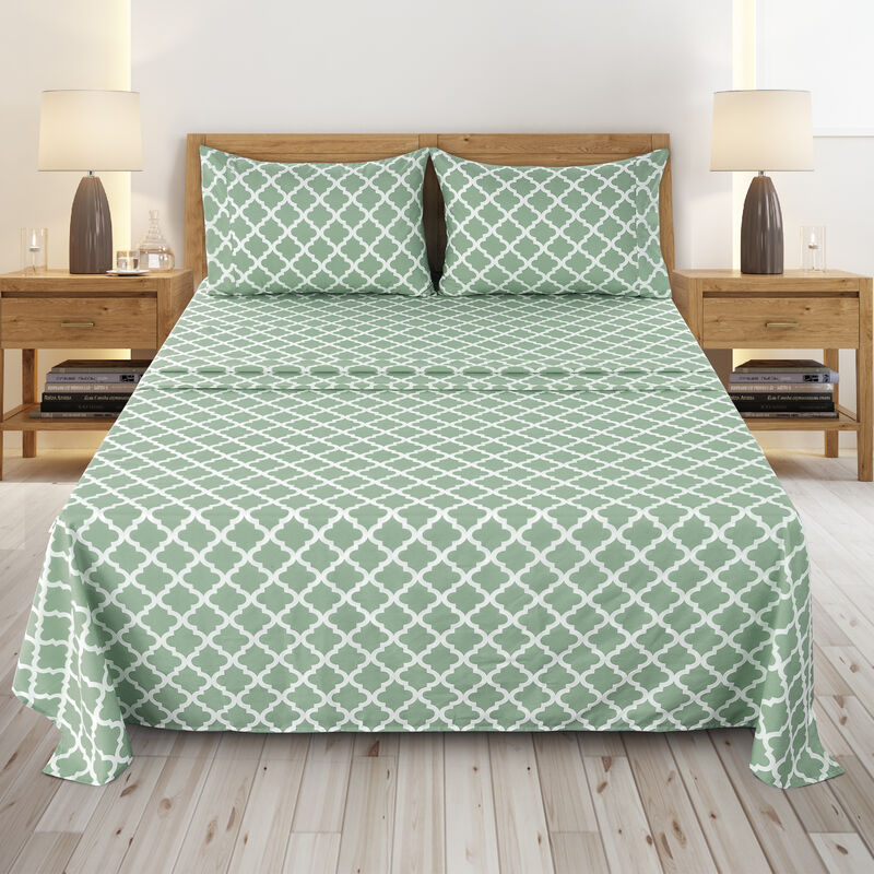 Lux Decor Collection Bed Sheets - Brushed Microfiber Sheet Set