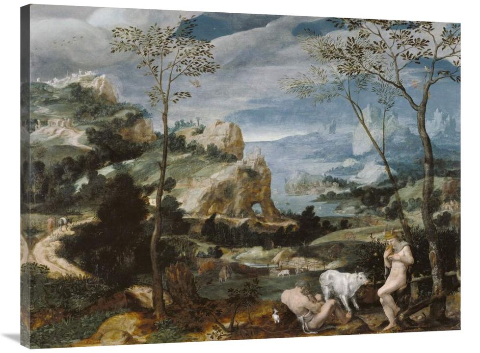 Landscape with Mercury and Argus-Canvas Art-40x30
