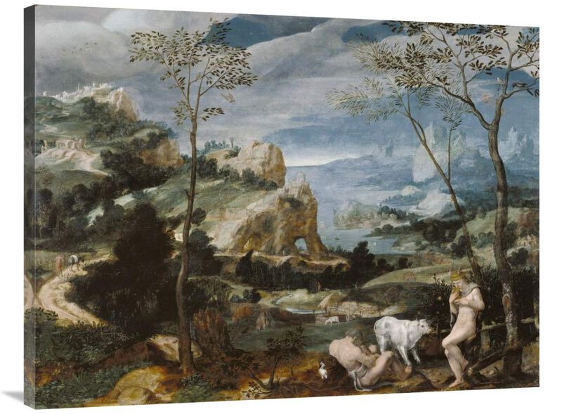 Landscape with Mercury and Argus-Canvas Art-40x30