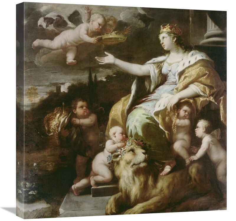 Allegory of Magnanimity-Canvas Art-24x24