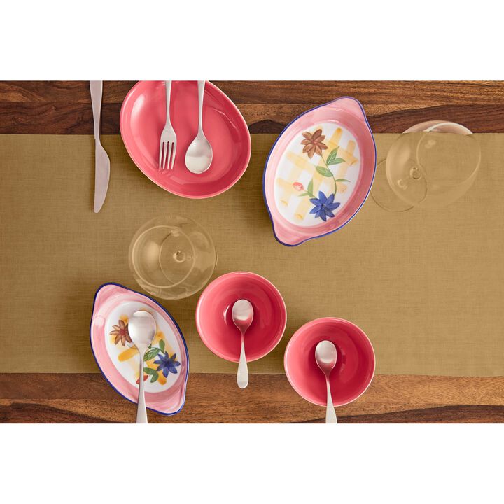 Solino Home 100% Pure Linen Table Runner | Diana for Spring & Easter