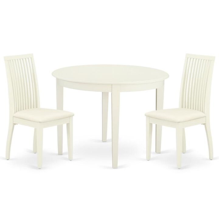 Dining Room Set Linen White